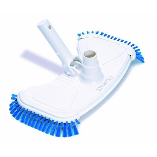 Intex Deluxe Pool Cleaning Kit w/ Leaf Rake~Curved Wall Brush~Vacuum Head~29057E